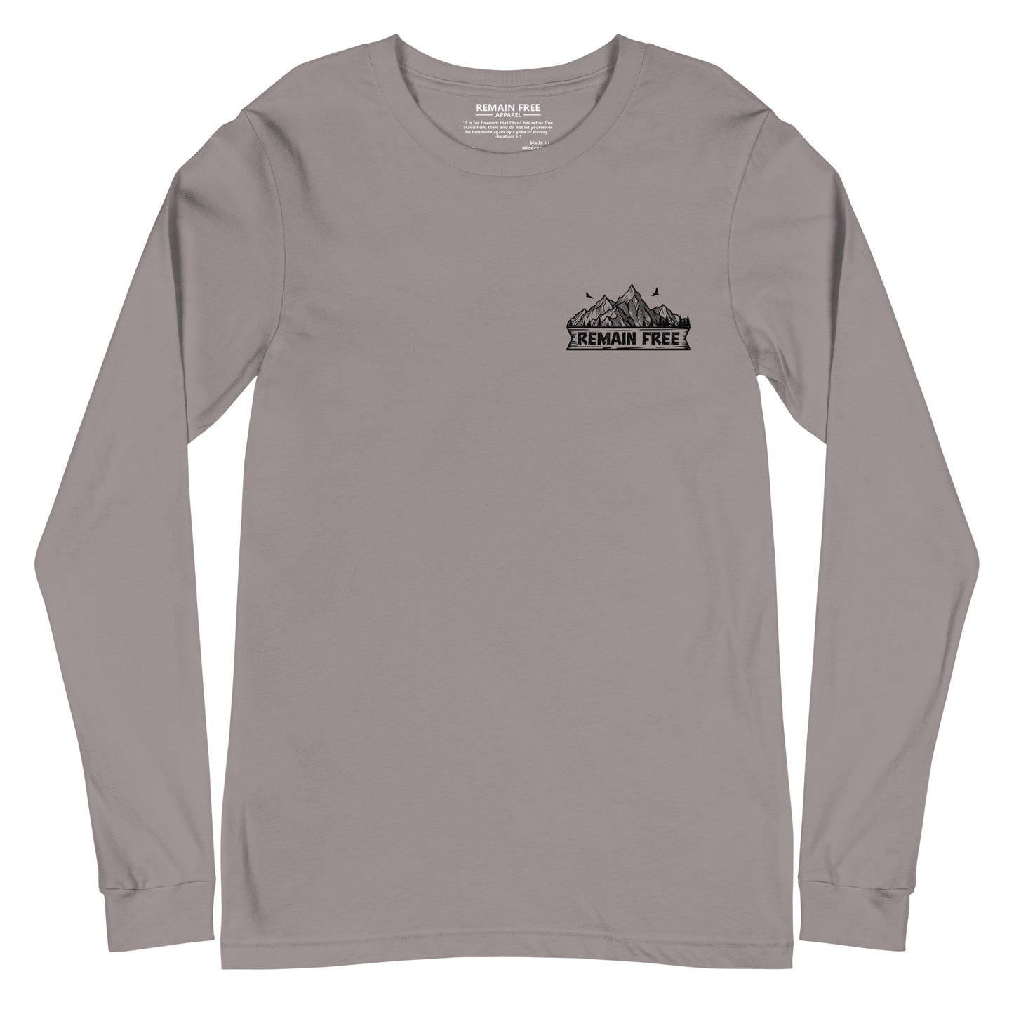Faith Can Move Mountains Long Sleeve Storm Front