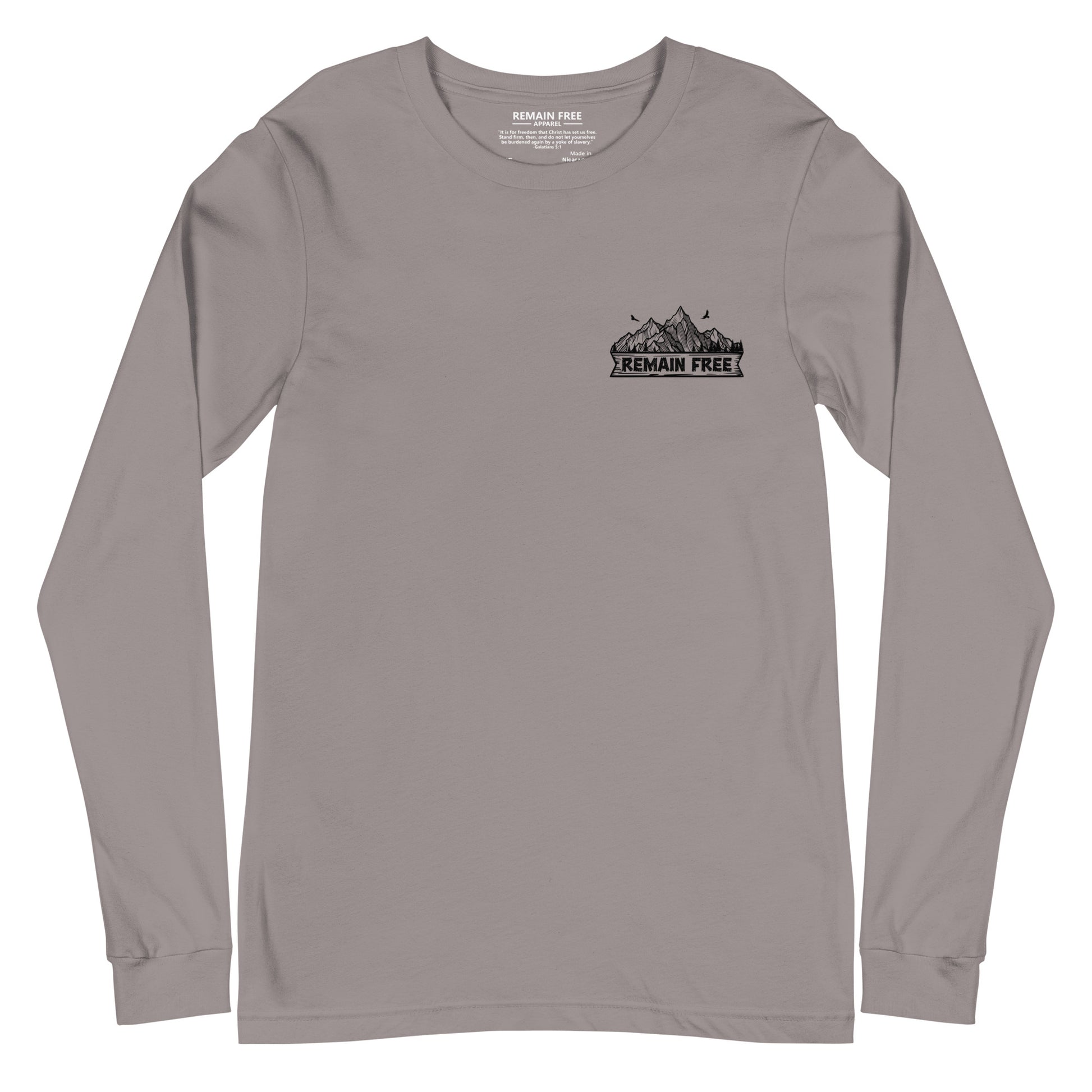 Faith Can Move Mountains Long Sleeve Storm Front