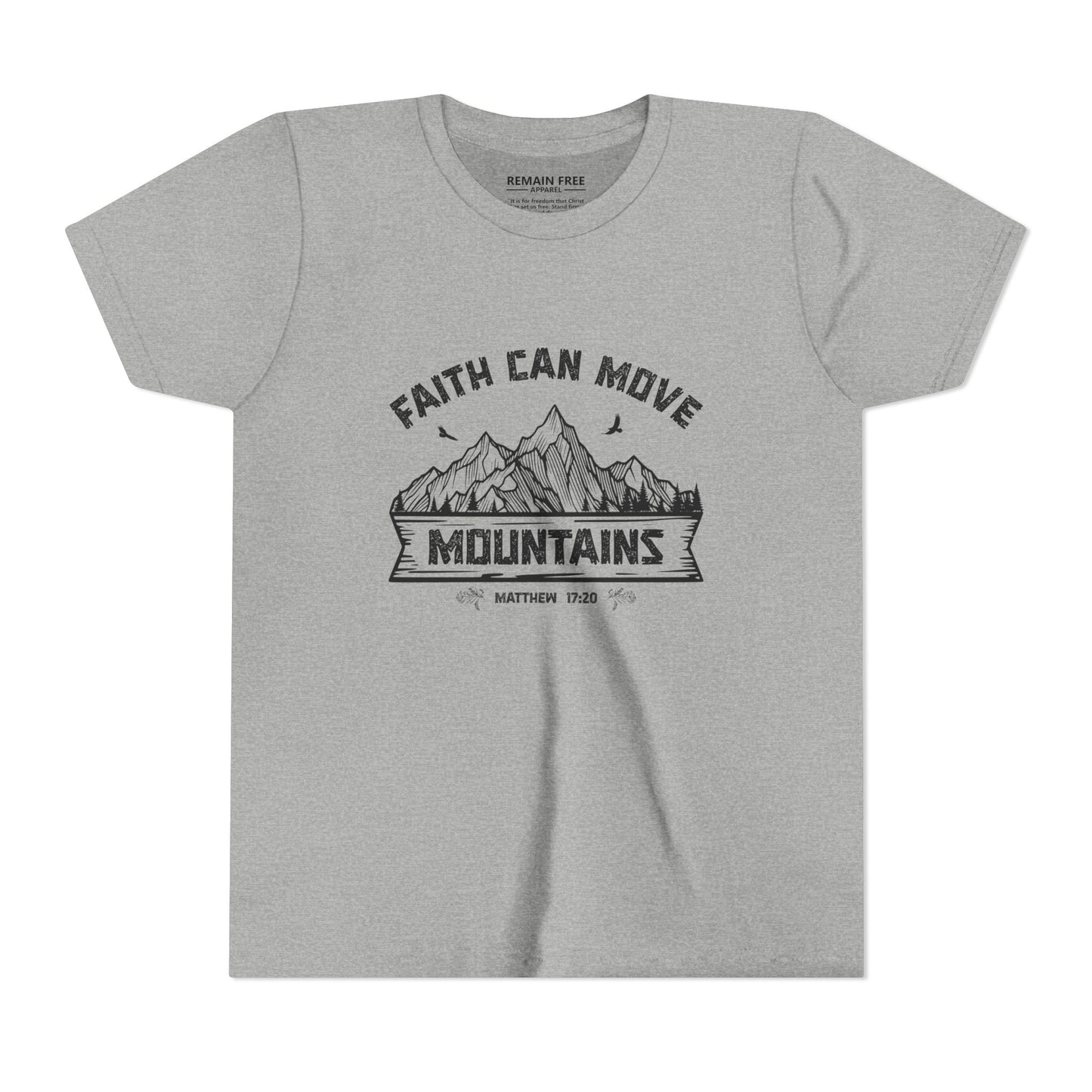 Youth Faith Can Move Mountains T-Shirt