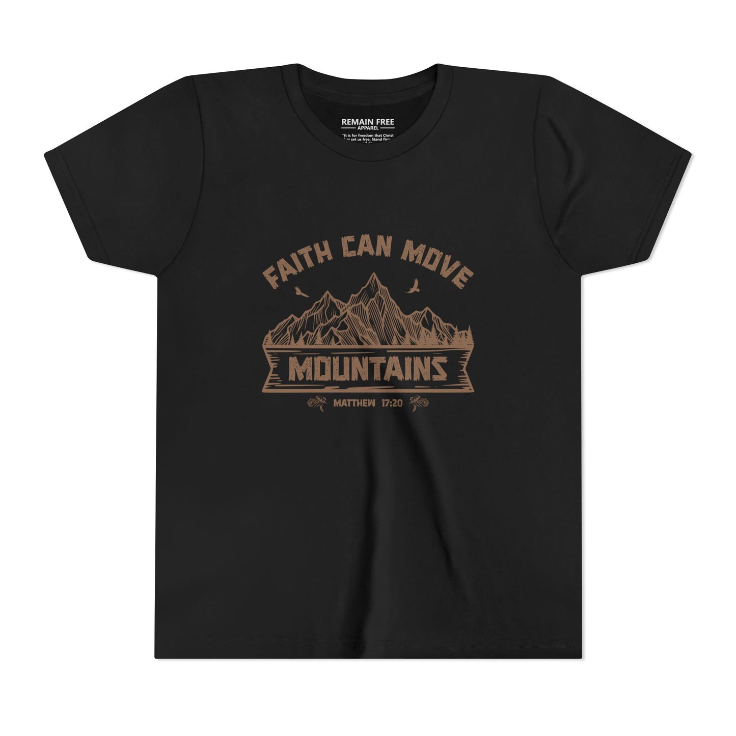 Youth Faith Can Move Mountains T-Shirt