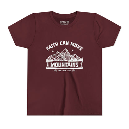 Youth Faith Can Move Mountains T-Shirt