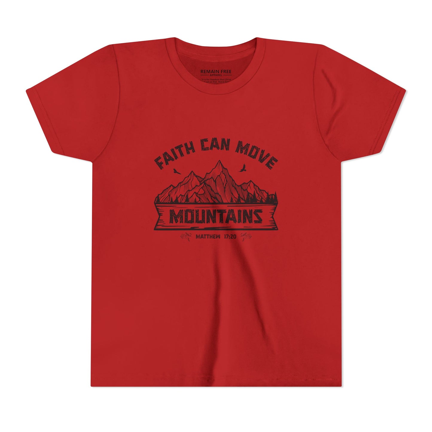 Youth Faith Can Move Mountains T-Shirt