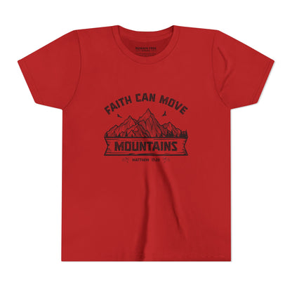 Youth Faith Can Move Mountains T-Shirt