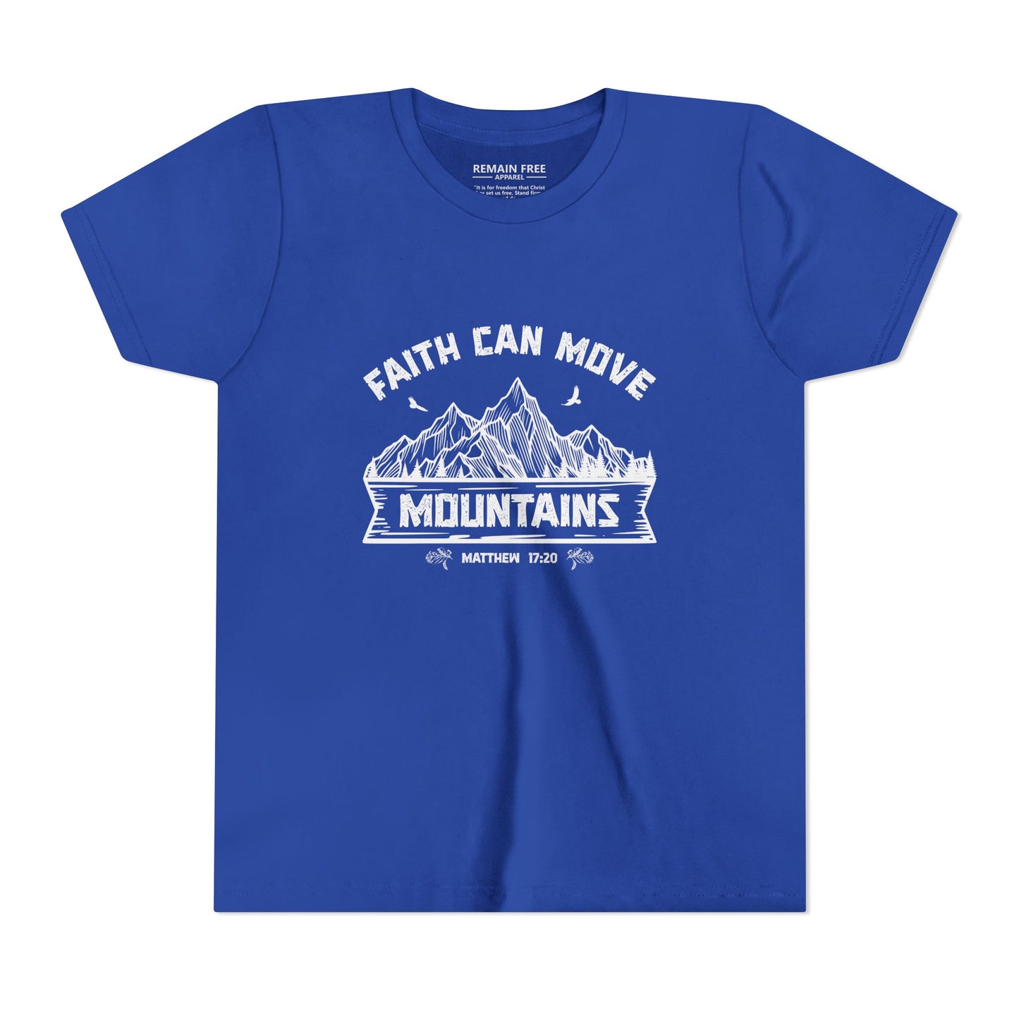 Youth Faith Can Move Mountains T-Shirt