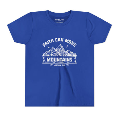 Youth Faith Can Move Mountains T-Shirt